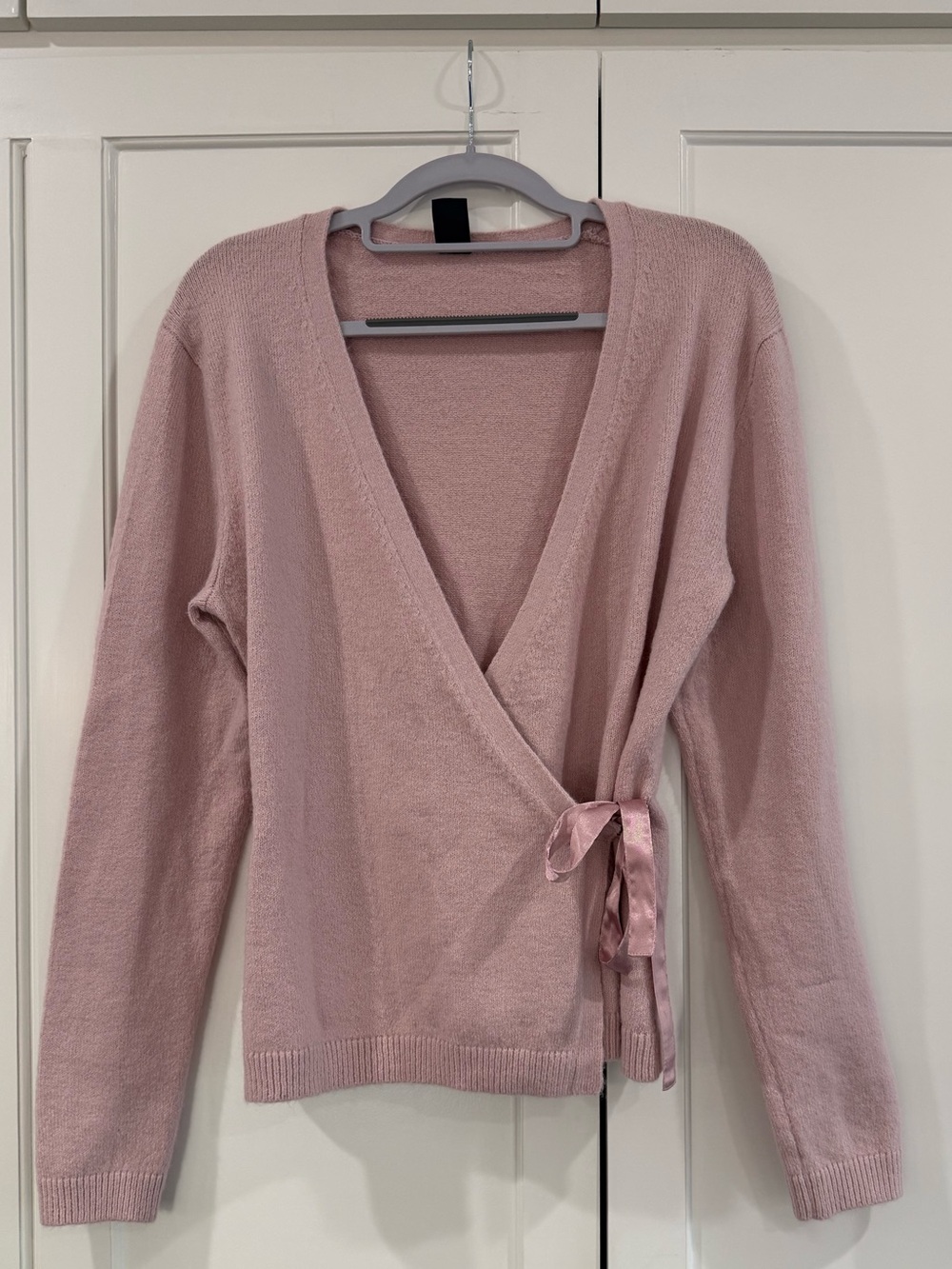 GAP Dusty Rose Wrap Cardigan